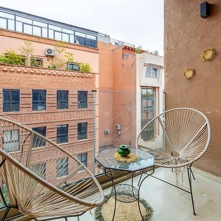Cozy And Brand New Luxury Flat And Hypercenter Marrakech Lägenhet Marrakesh Exteriör bild