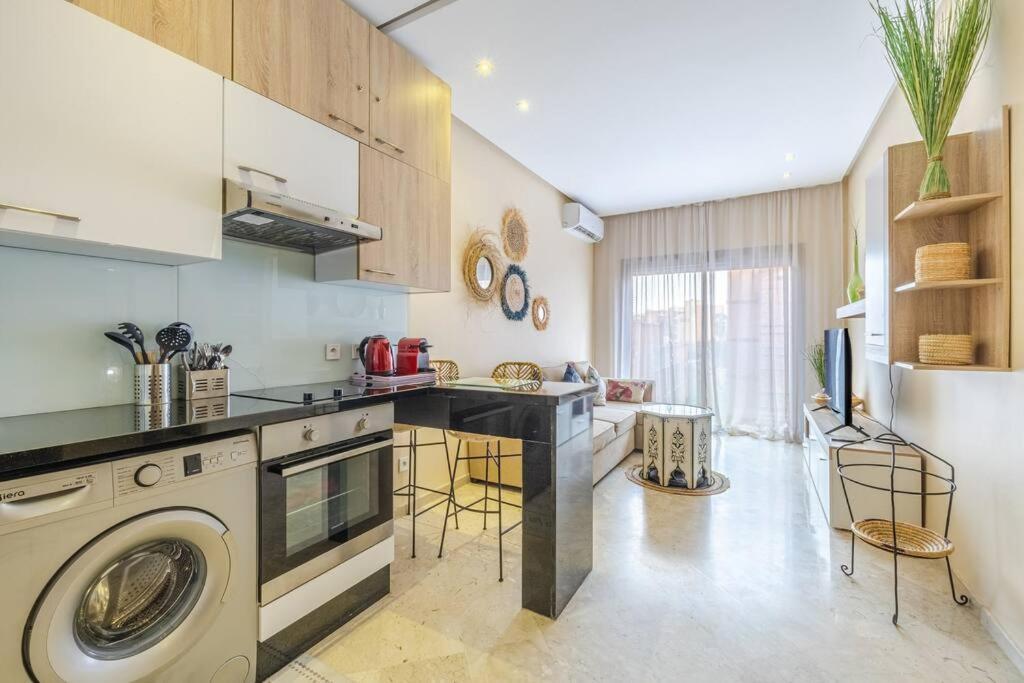 Cozy And Brand New Luxury Flat And Hypercenter Marrakech Lägenhet Marrakesh Exteriör bild